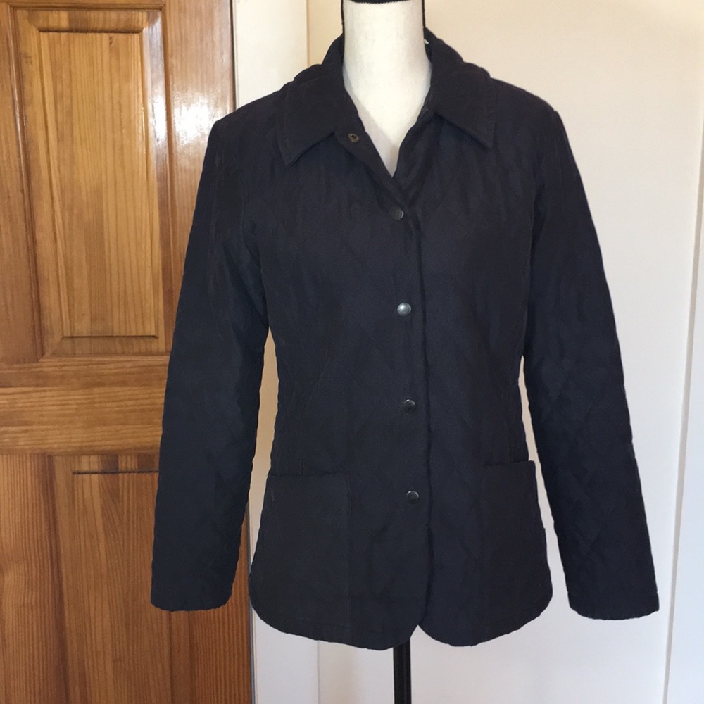 Barbour navy quilted jacket 🎀 - Picture 6 of 7
